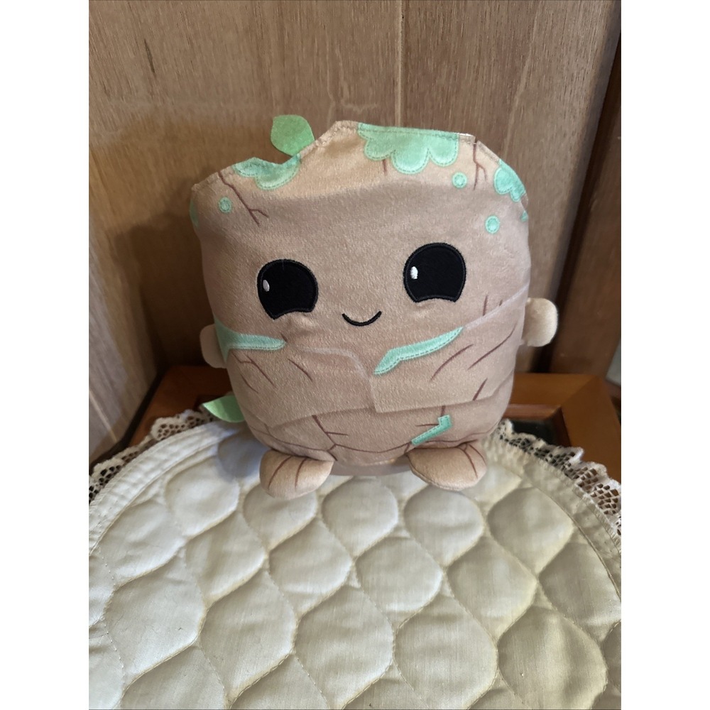 Mattel 2023 Marvel Cuutopia Groot 6" Plush Rounded Stuffed Animalโ Toy Squishy